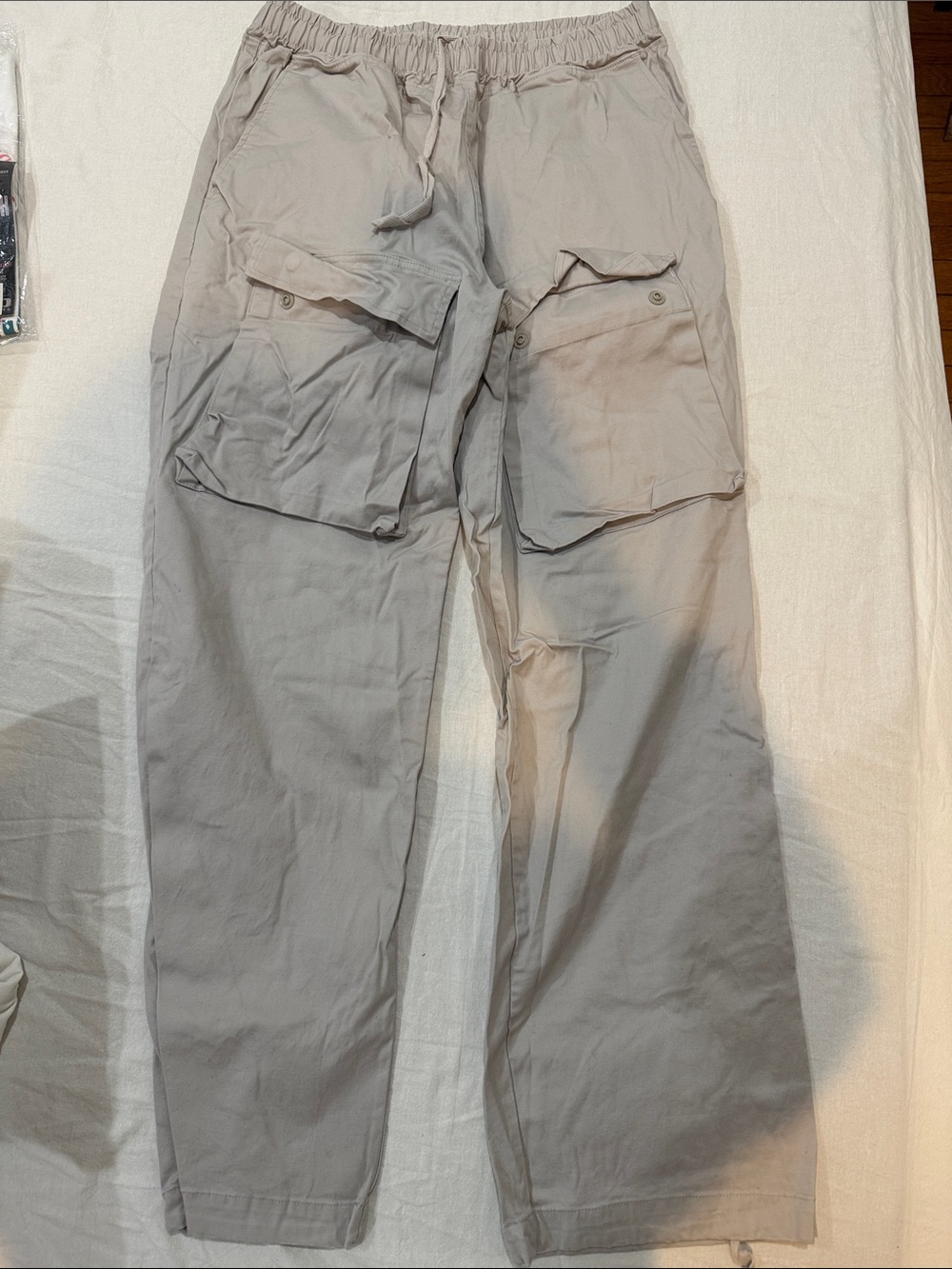 Men's Cargo Pants - Light Gray